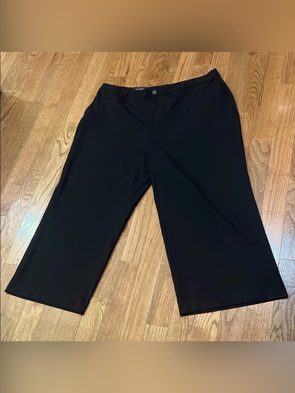 Black Wide-Leg Pants plus 26 dress pants no gap waistband by a new day